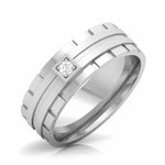 Load image into Gallery viewer, Designer Platinum Diamond Couple Rings JL PT CB 106
