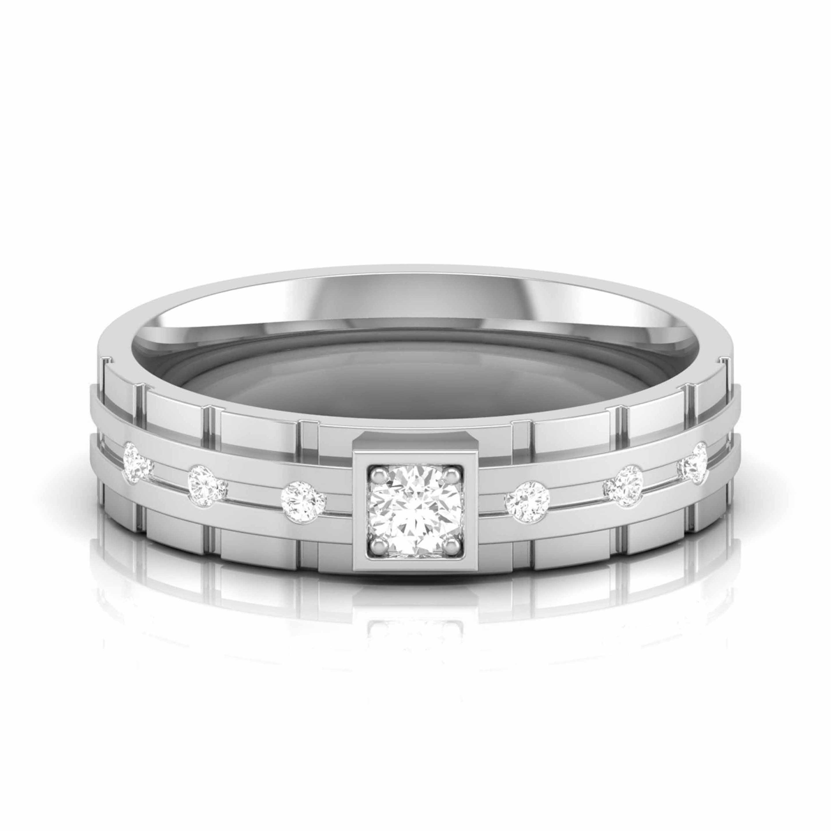 Designer Platinum Diamond Couple Rings JL PT CB 106