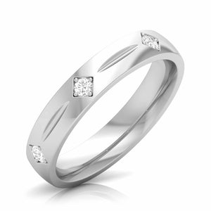 Designer Platinum Diamond Love Bands JL PT CB 115