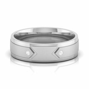 Designer Platinum Diamond Love Couple Bands JL PT CB  109