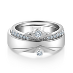 Load image into Gallery viewer, Designer Platinum Diamonds Rings for Couple JL PT 1260
