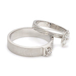 Load image into Gallery viewer, Designer Platinum Love Bands Diamonds JL PT 1060
