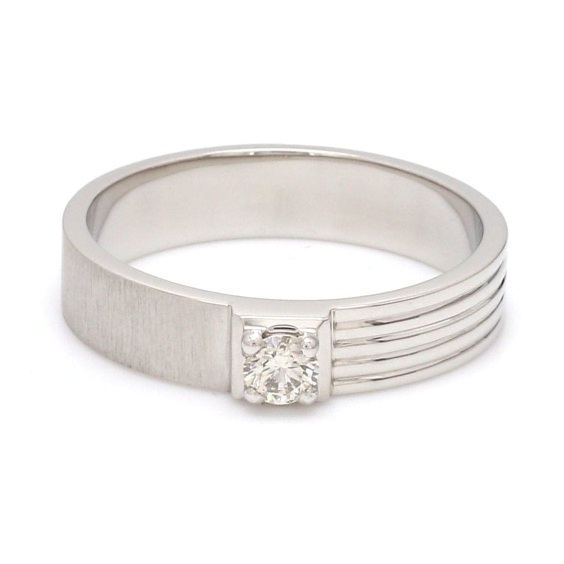 Designer Platinum Love Bands Diamonds JL PT 1060