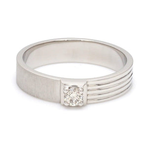 Designer Platinum Love Bands Diamonds JL PT 1060