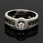 Load image into Gallery viewer, Designer Platinum Love Bands JL PT 927
