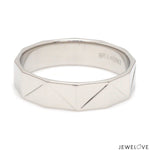 Load image into Gallery viewer, Designer Platinum Love Bands with Diamond JL PT 1064
