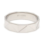 Load image into Gallery viewer, Designer Platinum Love Bands with Diamond JL PT 1064
