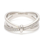 Load image into Gallery viewer, Designer Platinum Love Bands with Diamond JL PT 1067
