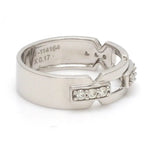 Load image into Gallery viewer, Designer Platinum Love Bands with Diamonds JL PT 426
