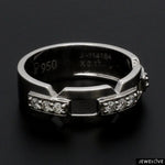 Load image into Gallery viewer, Designer Platinum Love Bands with Diamonds JL PT 426
