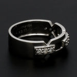 Load image into Gallery viewer, Designer Platinum Love Bands with Diamonds JL PT 426
