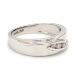 Load image into Gallery viewer, Designer Platinum Love Bands with Diamonds JL PT 152
