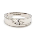 Load image into Gallery viewer, Designer Platinum Love Bands with Diamonds JL PT 152
