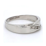 Load image into Gallery viewer, Designer Platinum Love Bands with Diamonds JL PT 152
