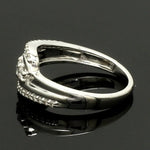 Load image into Gallery viewer, Designer Platinum Love Bands with Diamonds JL PT 152
