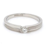 Load image into Gallery viewer, Designer Platinum Love Bands with Single Diamonds JL PT 158
