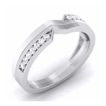 Load image into Gallery viewer, Designer Platinum Ring with Diamonds for Women JL PT 5858
