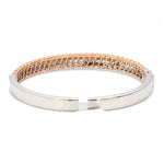 Load image into Gallery viewer, Platinum &amp; Rose Gold Bracelet for Men JL PTB 1080
