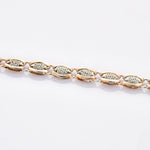 Load image into Gallery viewer, Designer Platinum &amp; Rose Gold Bracelet for Men JL PTB 698
