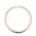 Load image into Gallery viewer, Designer Platinum &amp; Rose Gold Couple Rings JL PT 1113
