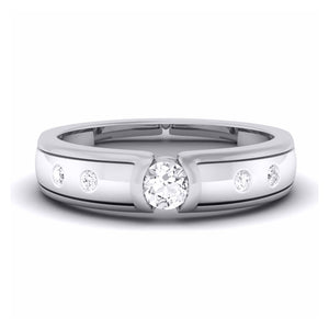 Classic Solitaire Ring made in Platinum for Women JL PT 5854