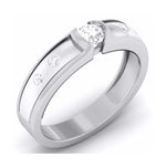 Load image into Gallery viewer, Classic Solitaire Ring made in Platinum for Women JL PT 5854
