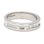 Load image into Gallery viewer, Designer Platinum Wedding Bands with Diamonds JL PT 239
