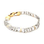 Load image into Gallery viewer, Designer Platinum &amp; Yellow Gold Bracelet for Men JL PTB 750
