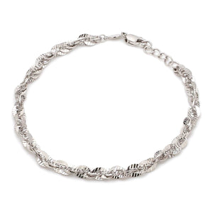 Designer Shiny Platinum Bracelet for Women JL PTB 661