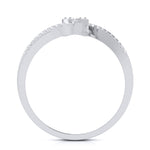 Load image into Gallery viewer, Designer Solitaire-Look Pressure Setting Platinum Ring for Women JL PT LR 83
