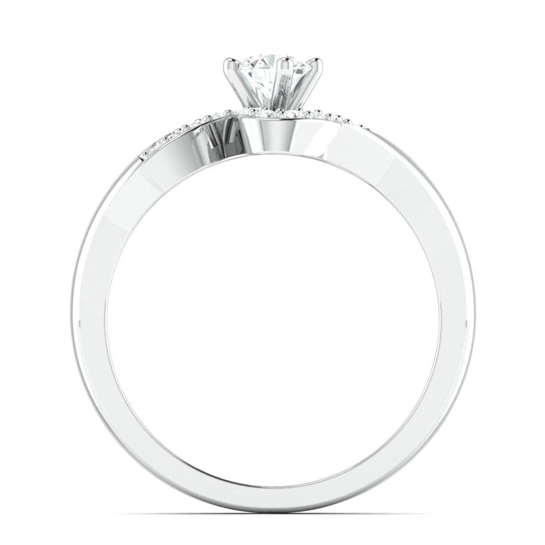 Designer Solitaire Platinum Couple Rings JL PT 583