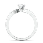 Load image into Gallery viewer, Designer Solitaire Platinum Couple Rings JL PT 583
