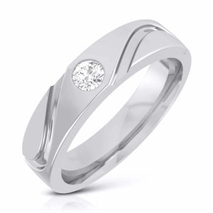 Designer Solitaire Platinum Couple Rings JL PT 583