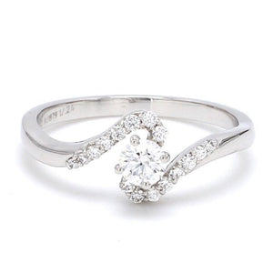 Designer Solitaire Platinum Couple Rings JL PT 583