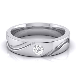 Designer Solitaire Platinum Couple Rings JL PT 583