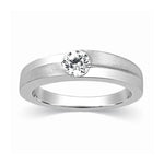 Load image into Gallery viewer, Designer Solitaire Platinum Engagement Ring for Men JL PT 315
