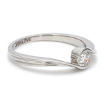 Load image into Gallery viewer, Designer Solitaire Platinum Ring for Women JL PT 314
