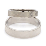 Load image into Gallery viewer, Designer Textured Platinum Couple Rings JL PT 1109
