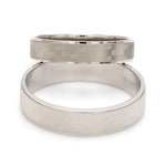 Load image into Gallery viewer, Designer Textured Platinum Couple Rings JL PT 1109
