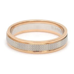 Load image into Gallery viewer, Designer Unisex Platinum &amp; Rose Gold Couple Rings JL PT 1121
