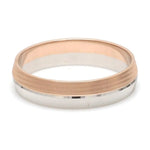 Load image into Gallery viewer, Designer Unisex Platinum &amp; Rose Gold Couple Rings JL PT 1150
