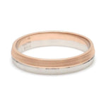 Load image into Gallery viewer, Designer Unisex Platinum &amp; Rose Gold Couple Rings JL PT 1150
