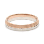 Load image into Gallery viewer, Designer Unisex Platinum &amp; Rose Gold Couple Rings JL PT 1150
