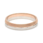 Load image into Gallery viewer, Designer Unisex Platinum &amp; Rose Gold Couple Rings JL PT 1150
