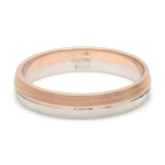 Load image into Gallery viewer, Designer Unisex Platinum &amp; Rose Gold Couple Rings JL PT 1150
