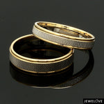 Load image into Gallery viewer, Designer Unisex Platinum &amp; Yellow Gold Couple Rings JL PT 1121-A
