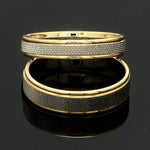 Load image into Gallery viewer, Designer Unisex Platinum &amp; Yellow Gold Couple Rings JL PT 1121-A
