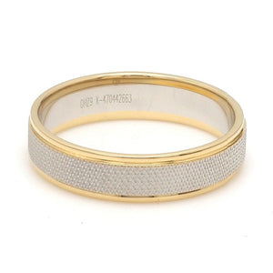 Designer Unisex Platinum & Yellow Gold Couple Rings JL PT 1121-A