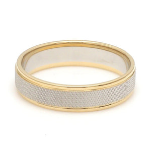 Designer Unisex Platinum & Yellow Gold Couple Rings JL PT 1121-A