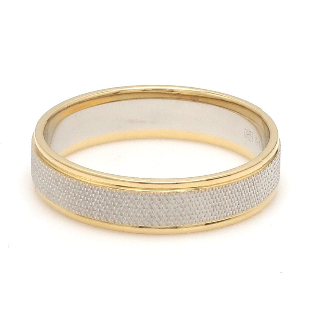 Designer Unisex Platinum & Yellow Gold Couple Rings JL PT 1121-A